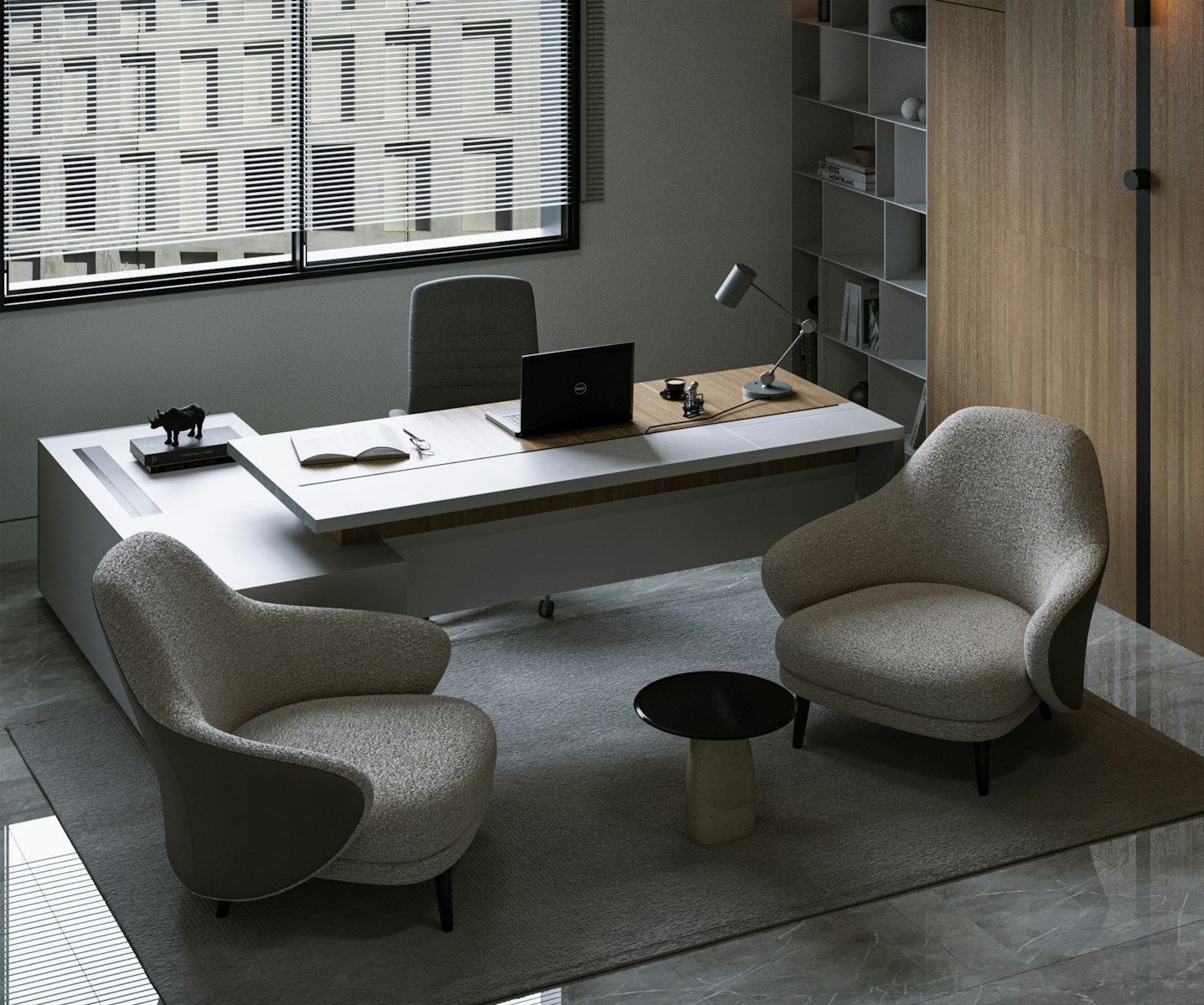 Custom Office Furniture Installation