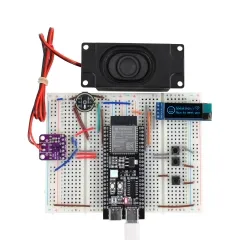 Keyestudio ESP32 S3 Al Chatbot Breadboard DIY Set With 0.91 Inch OLED Screen Al Voice Assistant Programmable Starter Learning Kit