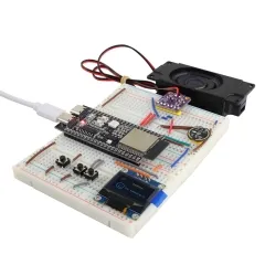 Keyestudio Xiao Zhi AI Chatbot Breadboard DIY Electronic Kit with 128x64 OLED Screen Al Voice Assistant Starter Kit - Image 12