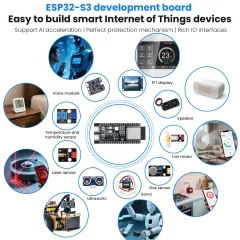 Keyestudio Xiao Zhi AI Chatbot Breadboard DIY Electronic Kit with 128x64 OLED Screen Al Voice Assistant Starter Kit - Image 2