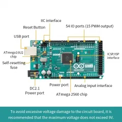 Original Arduino MEGA 2560 R3 ATmega2560 Development Board For Arduino - Image 4