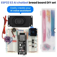 Keyestudio Xiao Zhi AI Chatbot Breadboard DIY Electronic Kit with 128x64 OLED Screen Al Voice Assistant Starter Kit - Image 4