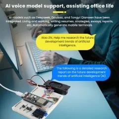 Keyestudio Xiao Zhi AI Chatbot Breadboard DIY Electronic Kit with 128x64 OLED Screen Al Voice Assistant Starter Kit - Image 7