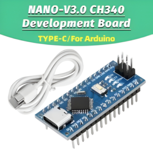 NANO-V3.0 CH340 Development Board ATMEGA328P-AU Controller Board With TYPE-C Cable For Arduino