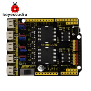 keyestudio 4 Channel L298P Motor Drives Shield V1.0 for Arduino Robot