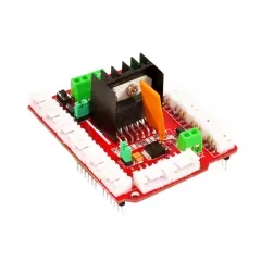 L298N motor shield dual high current motor drives compatible for Arduino. - Image 5