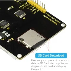 Keyestudio 2.8 Inch 240*320 TFT LCD Shield for arduino UNO R3 - Image 4