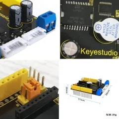 keyestudio Balance Car Shield compatible for arduino balancing car motor drive - Image 4