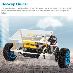 Keyestudio Balance Car Shield V3 for Arduino UNO R3 - Image 4