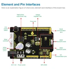 Keyestudio Balance Car Shield V3 for Arduino UNO R3 - Image 3