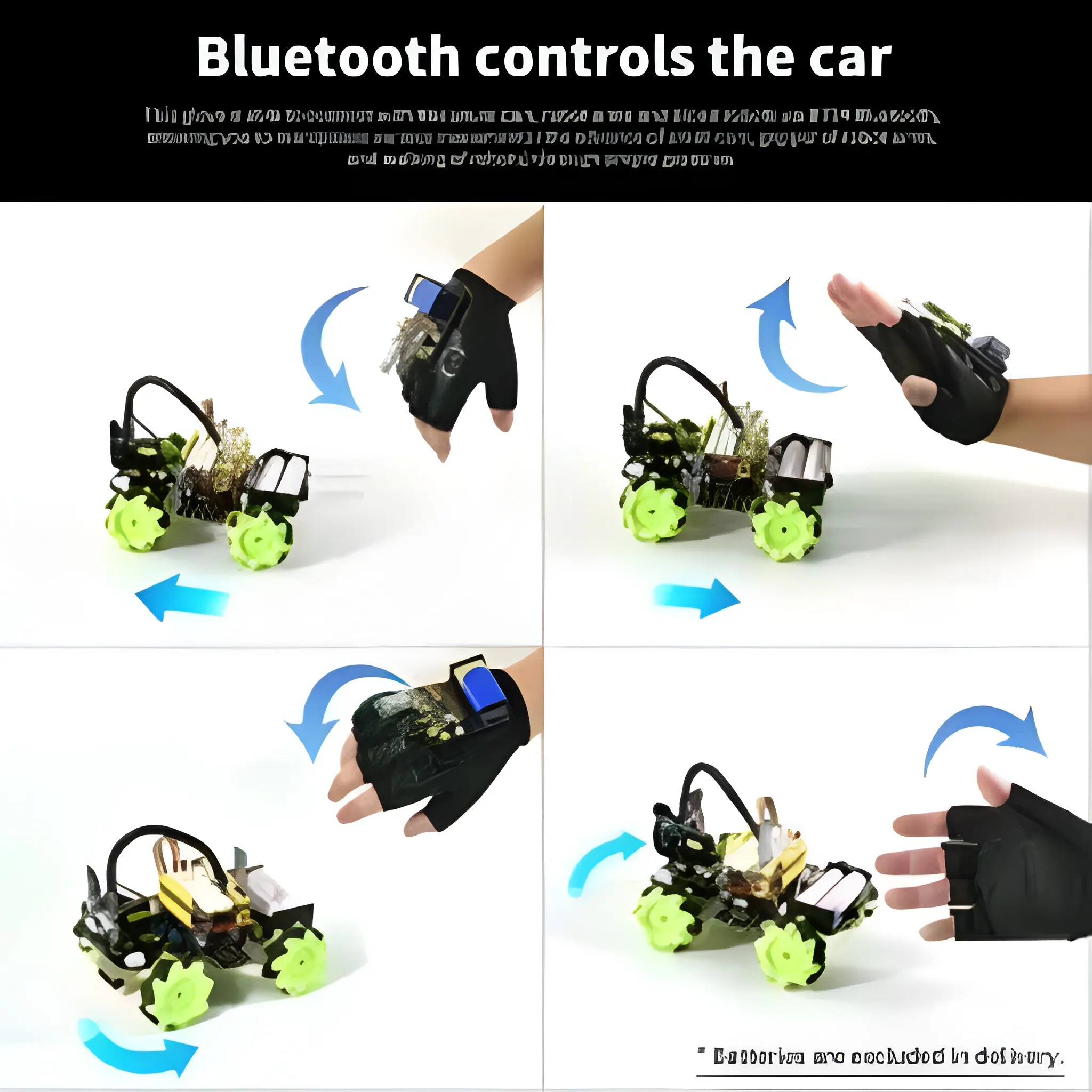 Keyestudio Motion Sensing Glove Gesture Nano Control Smart Car for Arduino Programming Learning Based OnMPU6050(No battery) - Image 5