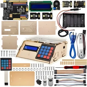 Keyestudio Electronic Scale Kit 5KG Digital Load Cell Weight Sensor HX711 for Arduino DIY Programming Electronic Kit STEM