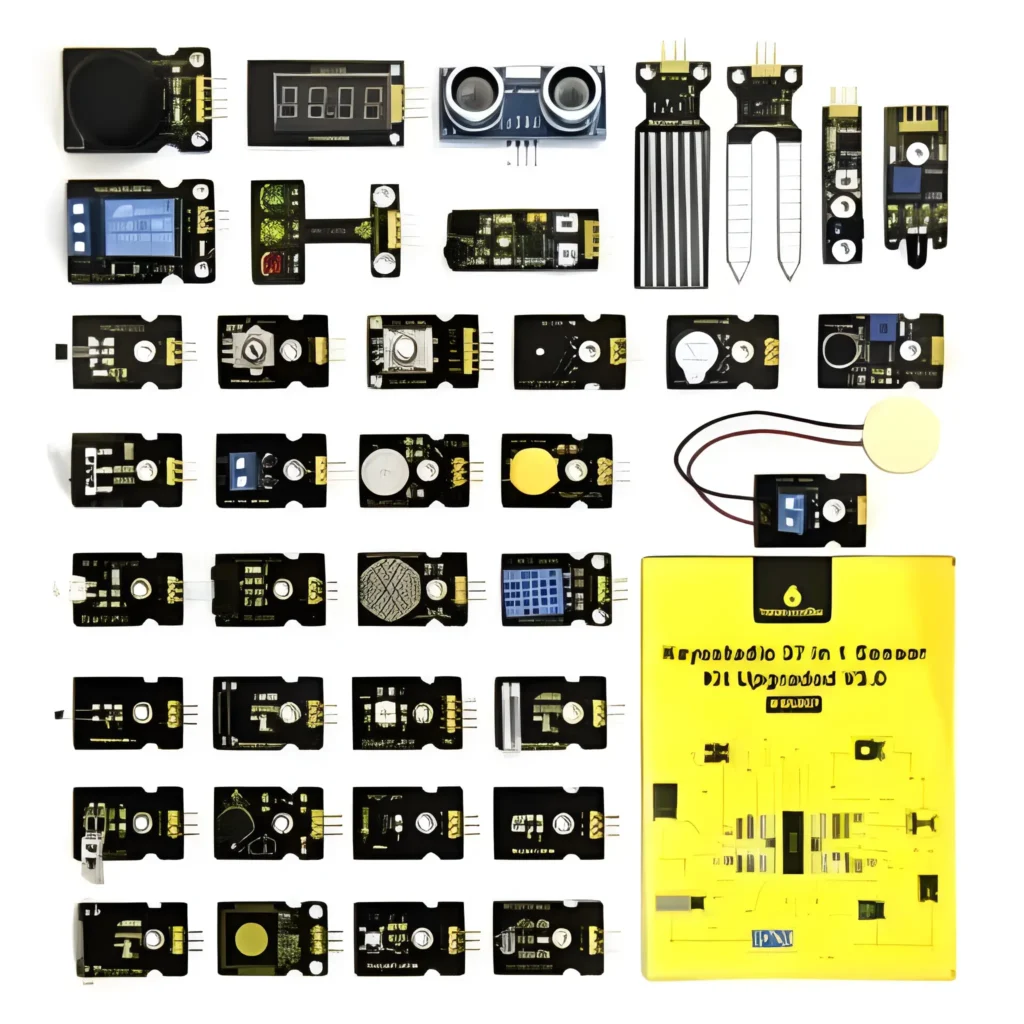 Keyestudio 37 in 1 Sensor Kit Upgrade V3.0 +Gift Box for Arduino ...