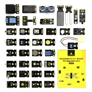 Keyestudio 37 in 1 Sensor Kit Upgrade V3.0 +Gift Box for Arduino starter Kit W/37 projects Tutorial/STEM Kids programing