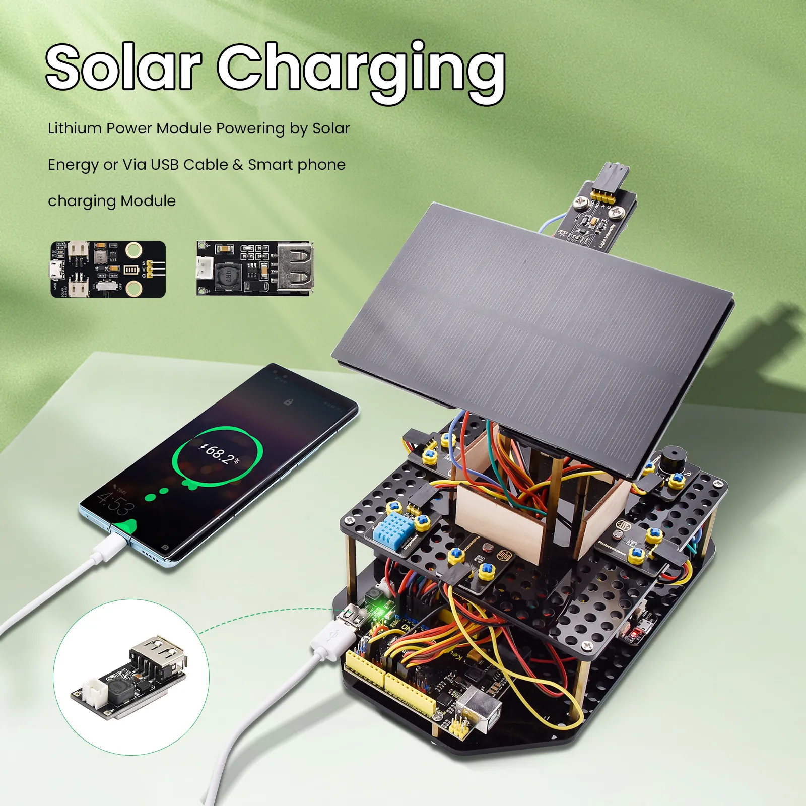 Smart Solar Tracker System Kit