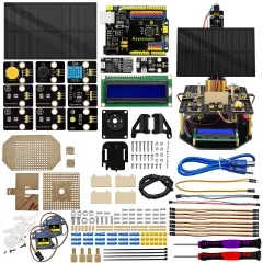 Keyestudio Acrylic Smart Solar Tracker System Tracking Starter Kit For Arduino STEM Programming Toys DIY Mobile Phone Charging - Image 3
