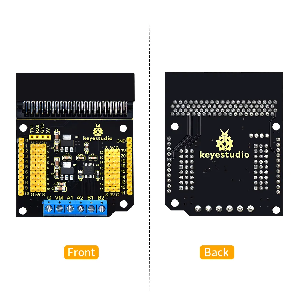Keyestudio Micro bit DRV8833 Motor Driver Expansion Board - Image 3