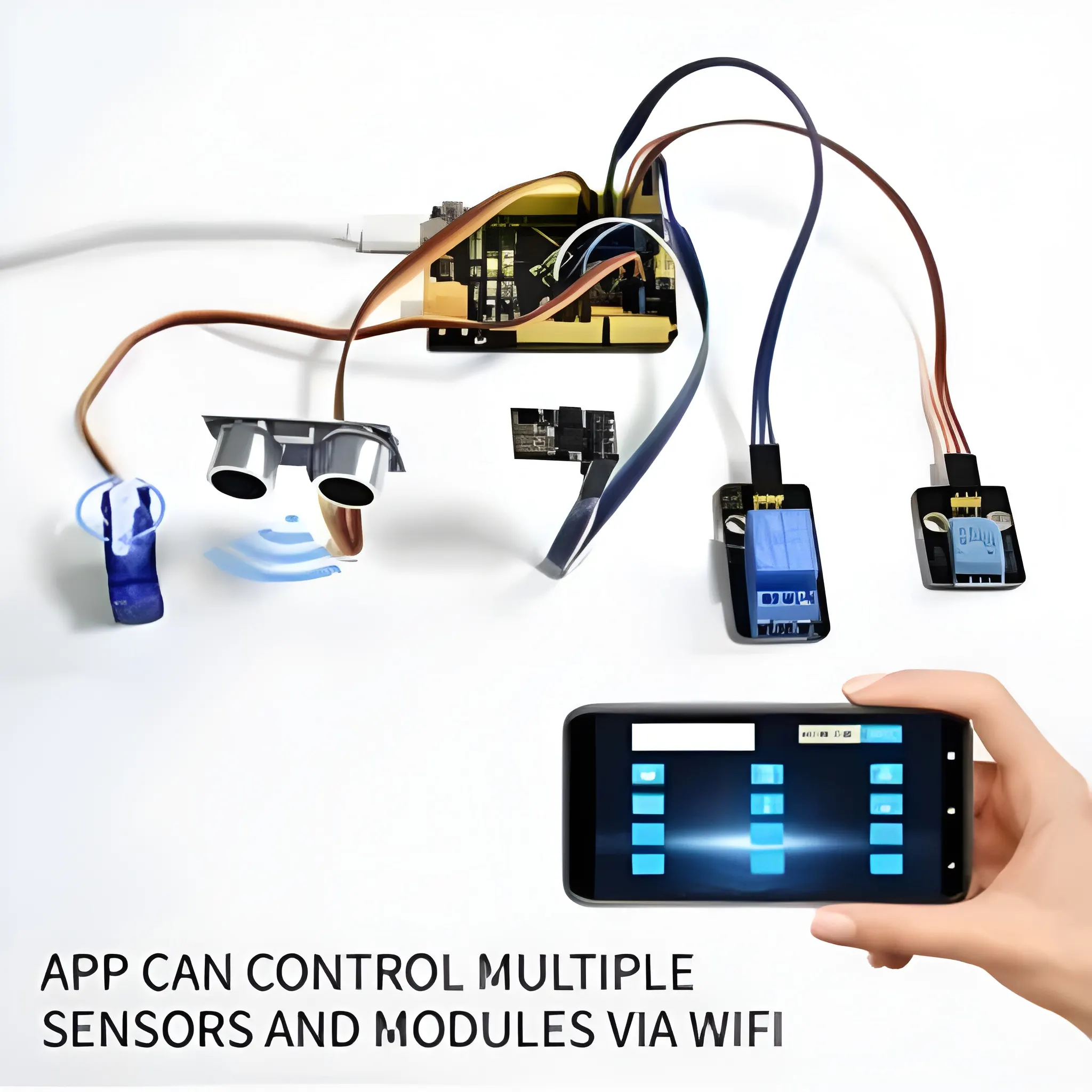 Keyestudio IoT Complete Starter Kit for Arduino DIY Programming Electronics Kit 32Project With Plus Mainboard - Image 7