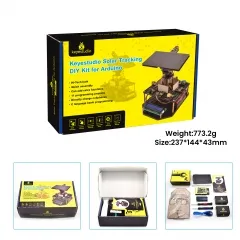 Keyestudio Acrylic Smart Solar Tracker System Tracking Starter Kit For Arduino STEM Programming Toys DIY Mobile Phone Charging - Image 6