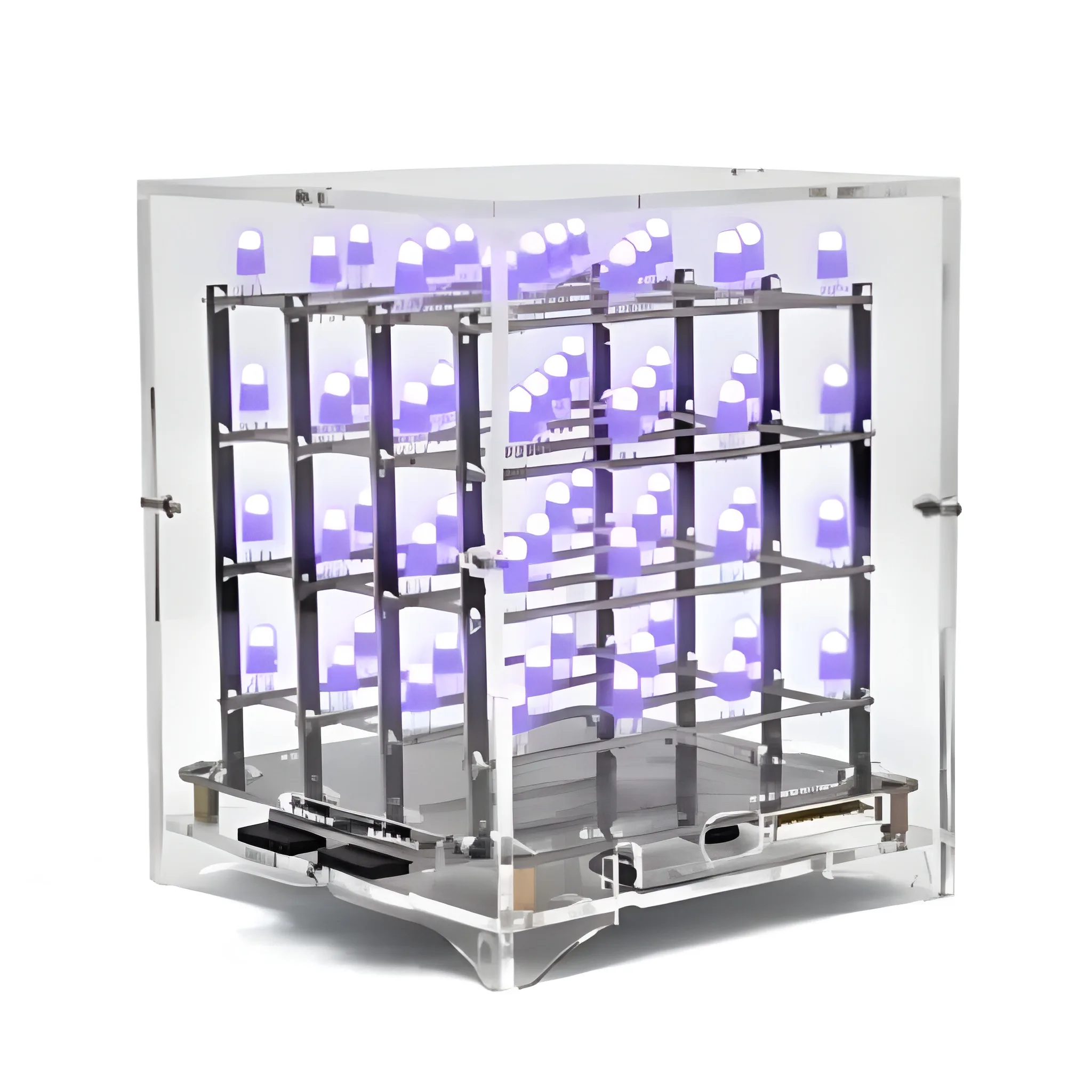 Keyestudio 4x4x4 RGB LED CUBE Electronic Kit For Arduino Starter Kit Voice control Support C++ /Scratch Programming - Image 2