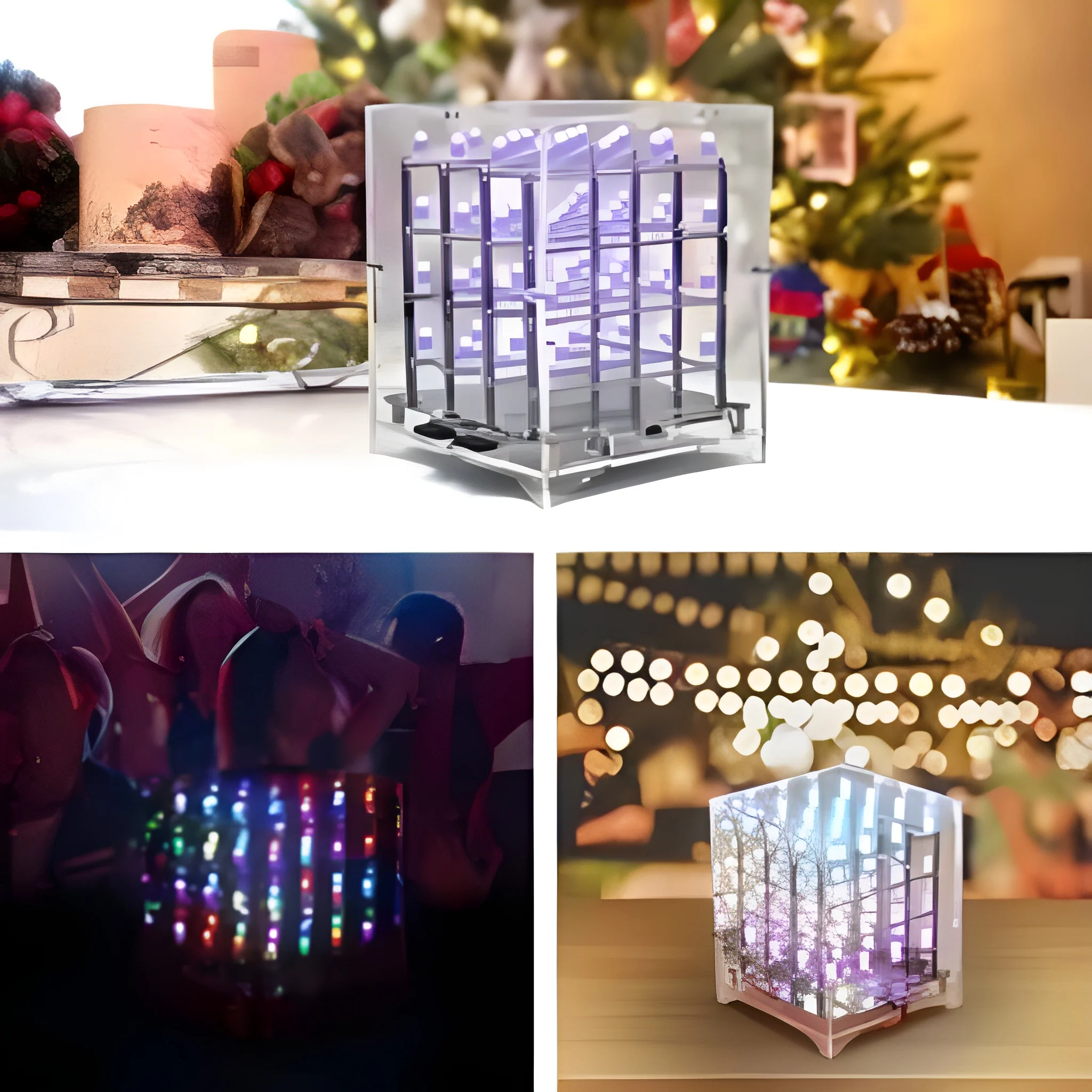 Keyestudio 4x4x4 RGB LED CUBE Electronic Kit For Arduino Starter Kit Voice control Support C++ /Scratch Programming - Image 3