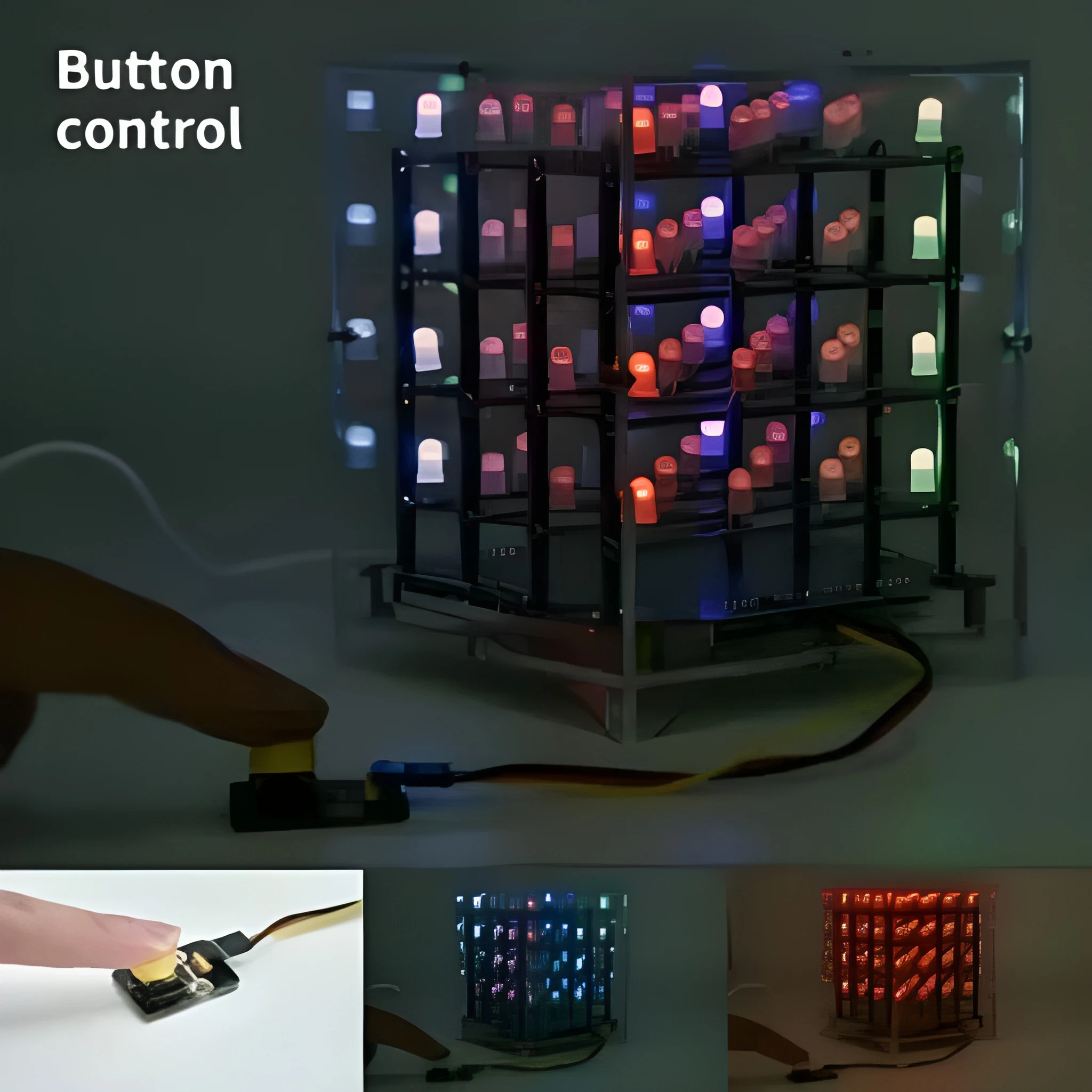 Keyestudio 4x4x4 RGB LED CUBE Electronic Kit For Arduino Starter Kit Voice control Support C++ /Scratch Programming - Image 11