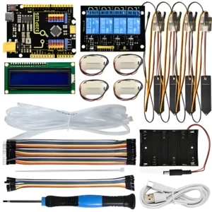 Keyestudio DIY Electronic Watering Kit Sensors Module Kit Smart Automatic Watering Device For Arduino STEM Education(7 Projects)