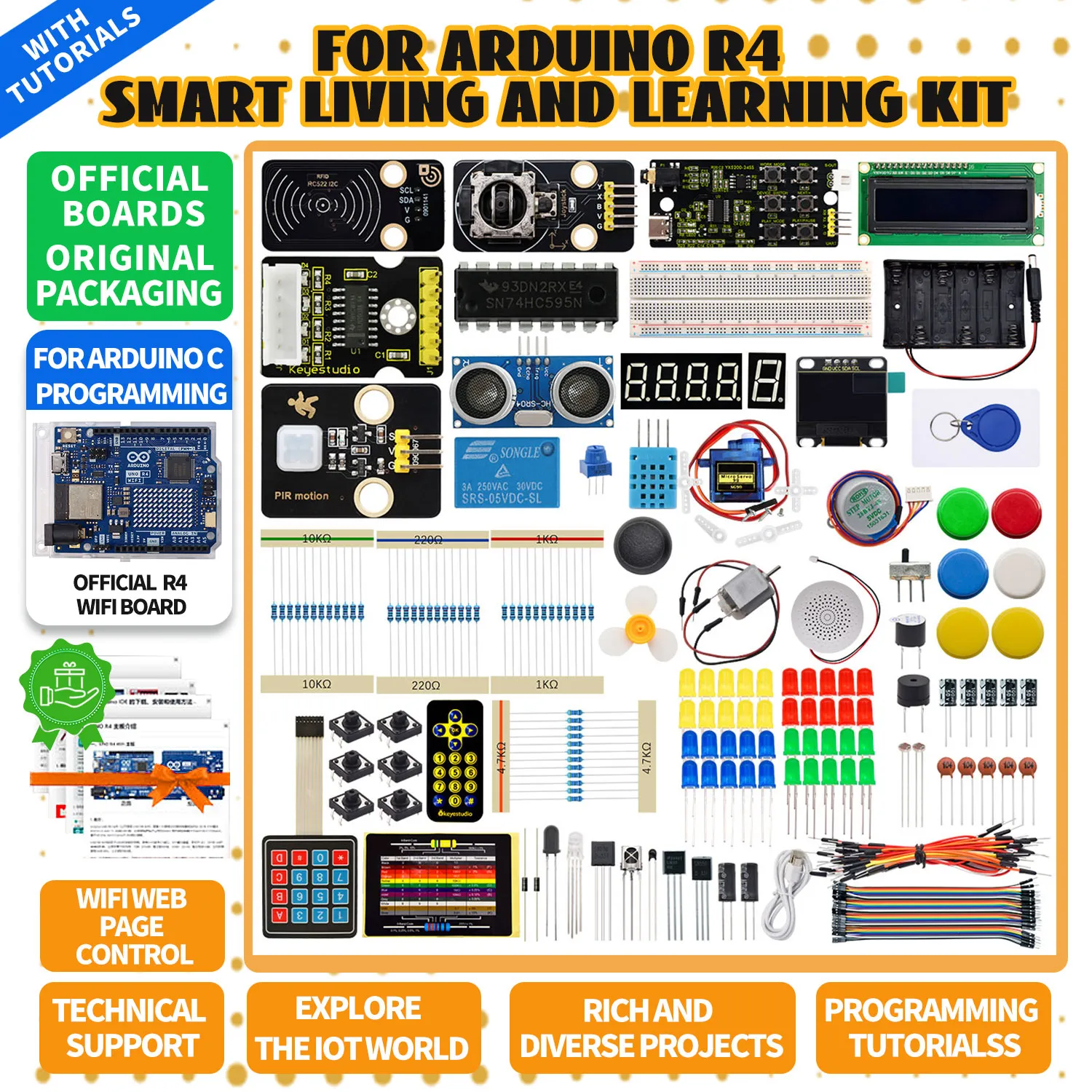 Arduino Uno R4 Minima IoT Starter Kit
