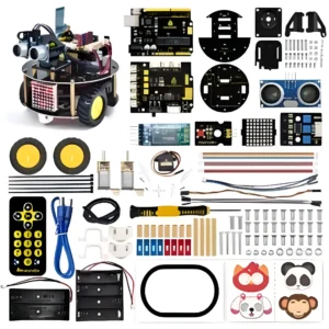 Keyestudio Smart Little Turtle Robot Car V3.0 for Arduino STEM Programable Robot Kit