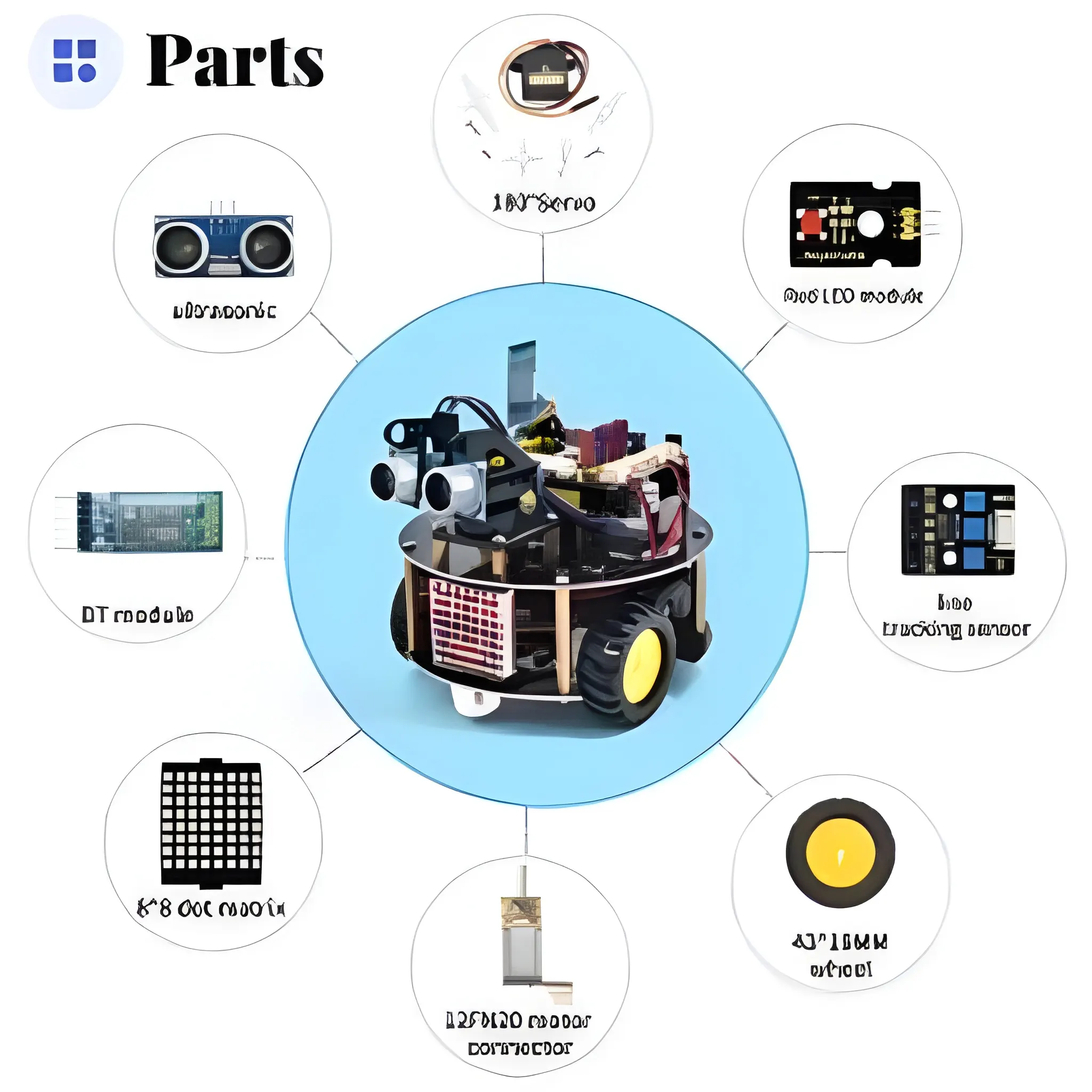 Keyestudio Smart Little Turtle Robot Car V3.0 for Arduino STEM Programable Robot Kit - Image 2