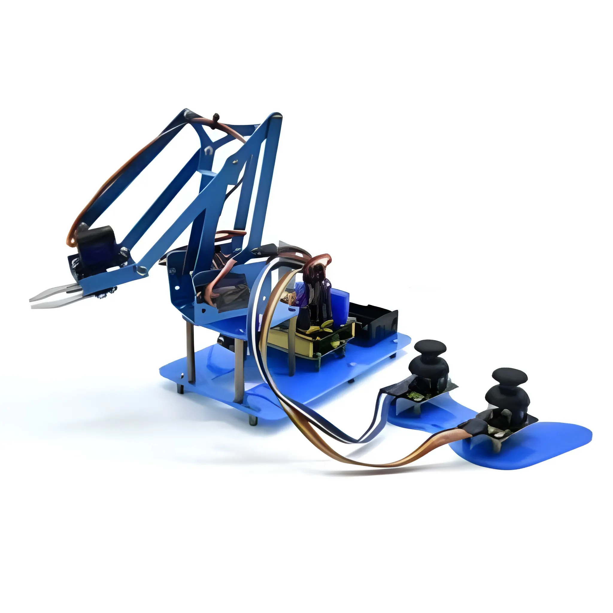 Keyestudio 4DF Mechanical PS2 Joystick Metallic Robot Arm Learning Starter Kit V2.0 for Arduino DIY - Image 3