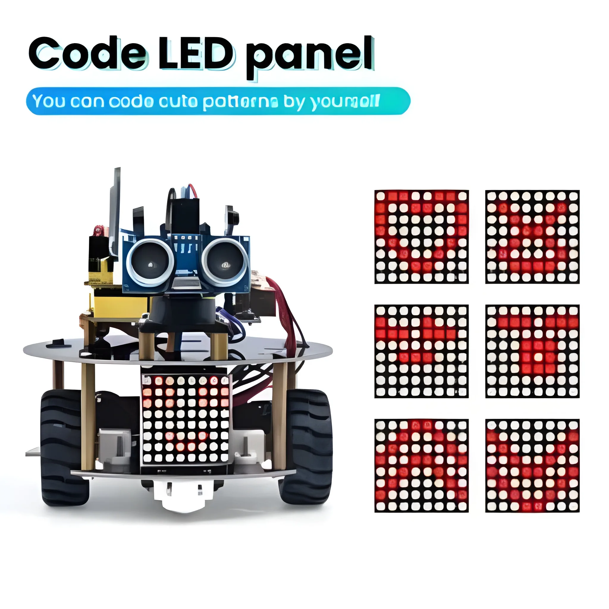 Keyestudio Smart Little Turtle Robot Car V3.0 for Arduino STEM Programable Robot Kit - Image 3