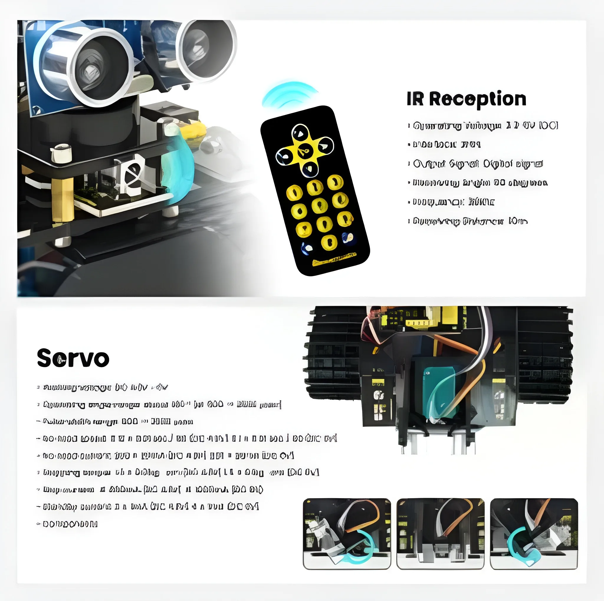 Keyestudio DIY Mini Tank V2.0 Smart Robot car kit for Arduino STEM - Image 6
