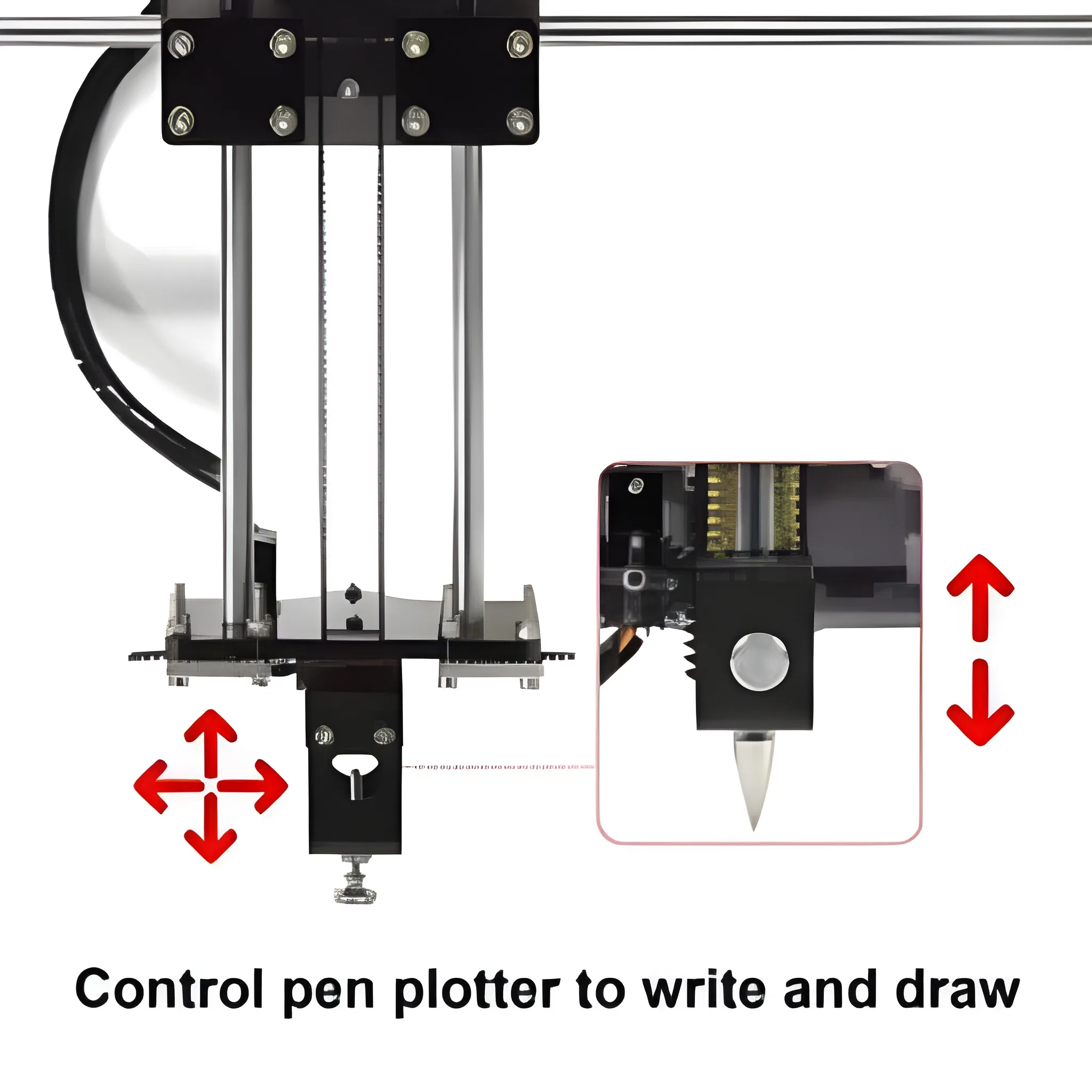 keyestudio Desktop drawing robot Writing Robot Drawbot Drawing Machine Handwriting Machine for Arduino DIY - Image 8