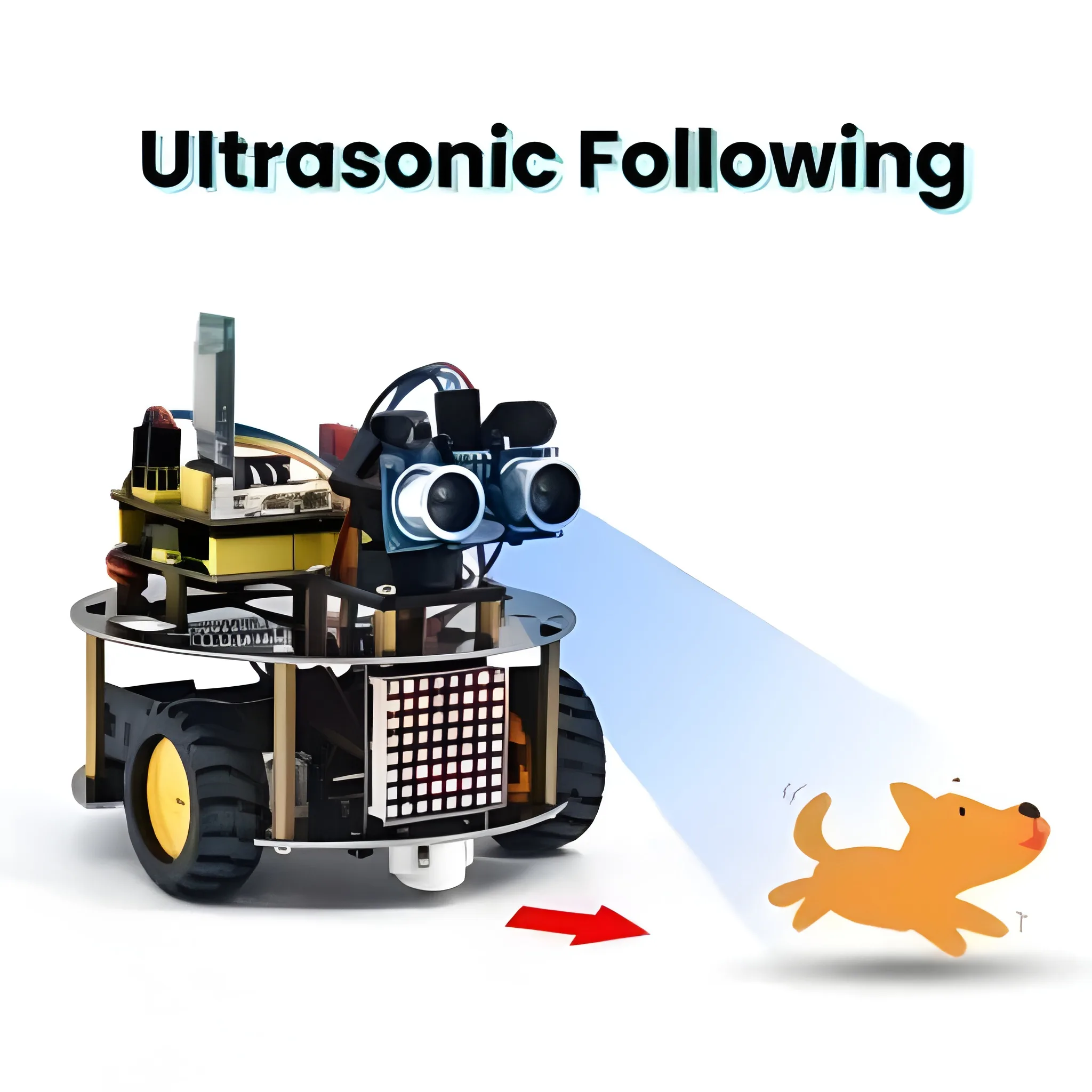 Keyestudio Smart Little Turtle Robot Car V3.0 for Arduino STEM Programable Robot Kit - Image 6