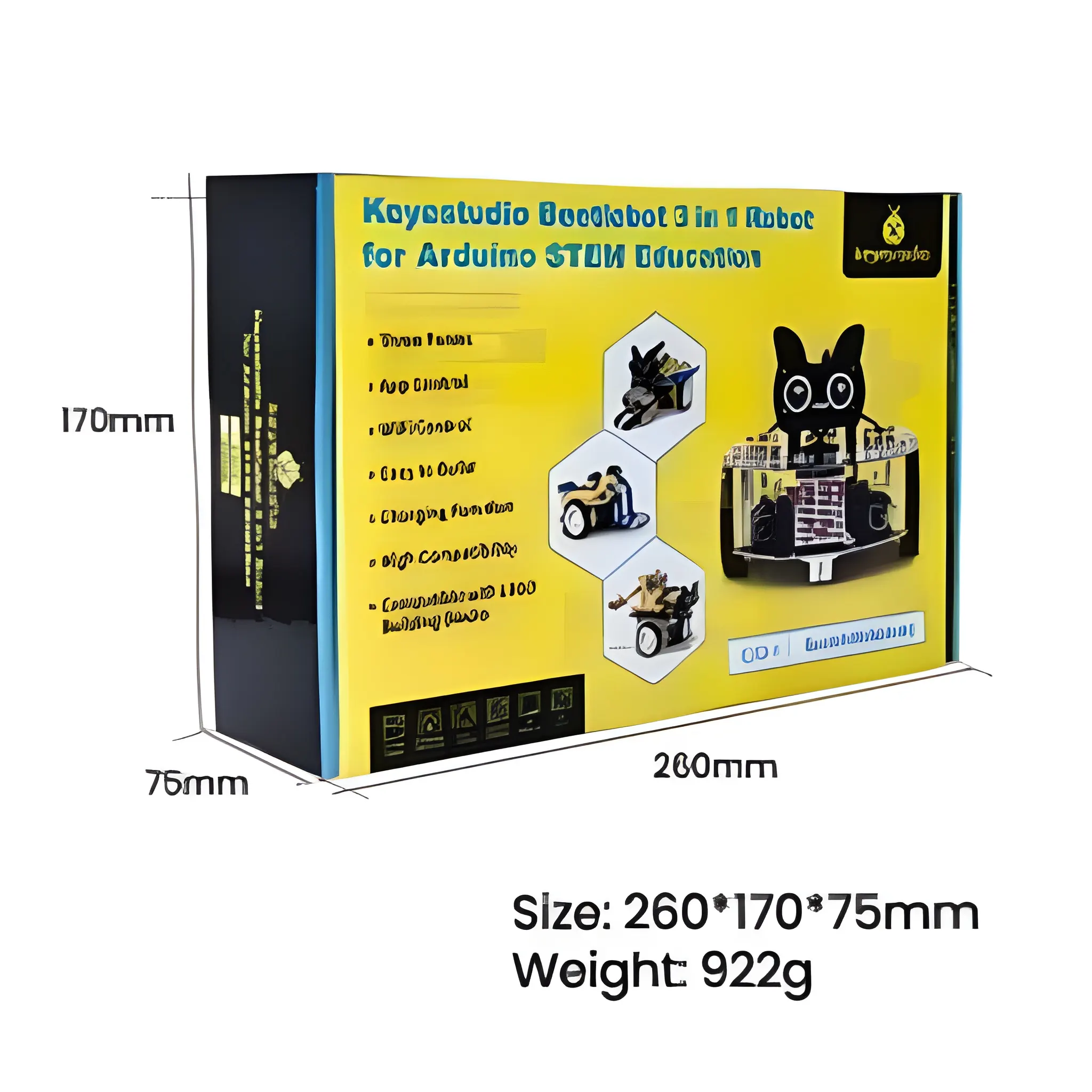 Keyestudio Beetlebot 3 in 1 Robot for Arduino STEM Education - Image 8