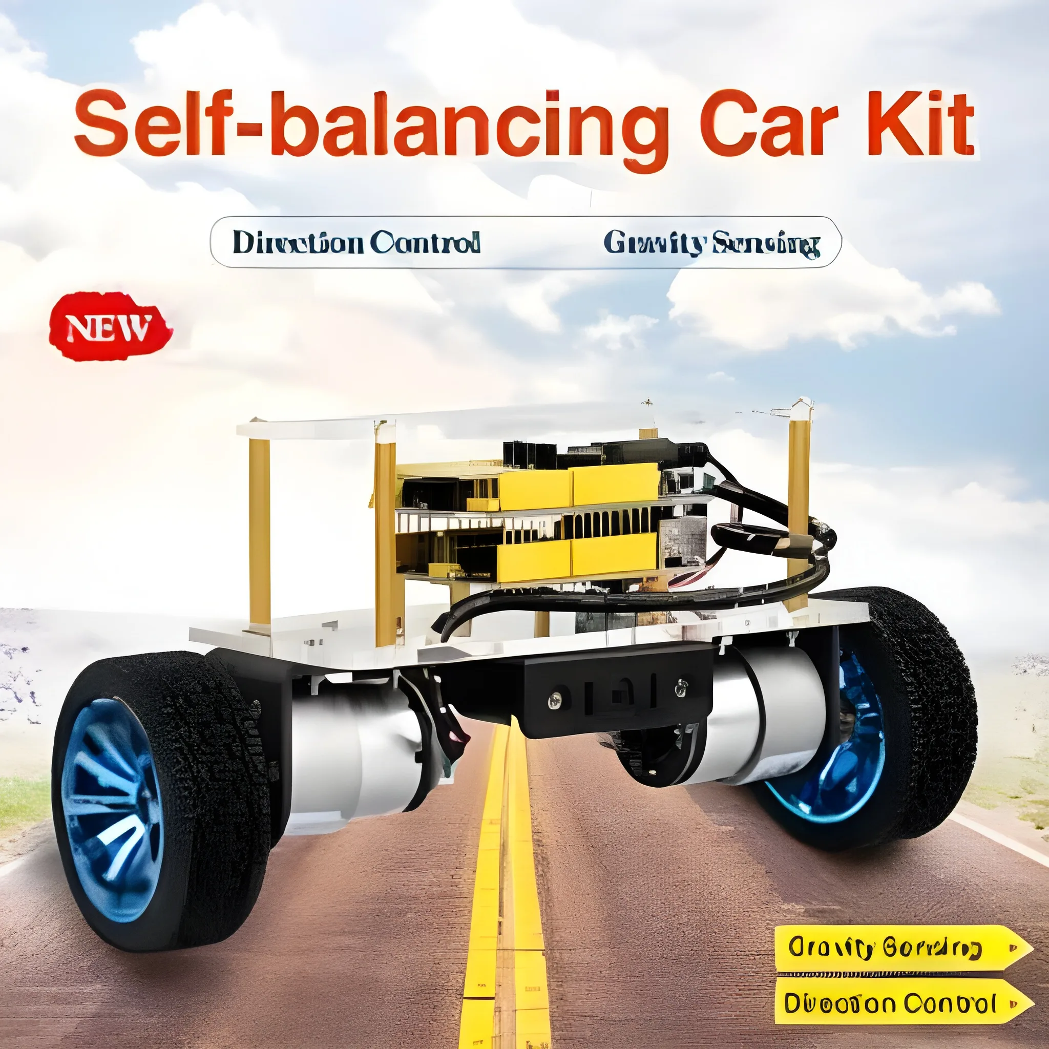 keyestudio Self-balancing Car Kit For Arduino Robot Kit