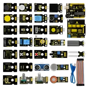 Keyestudio sensor starter kit For Arduino Education Project+Shield V5+Sensors+Dupont cable+PDF