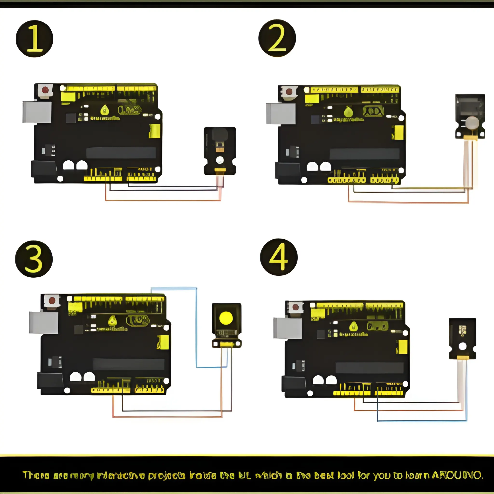 Keyestudio sensor starter kit For Arduino Education Project+Shield V5+Sensors+Dupont cable+PDF - Image 4