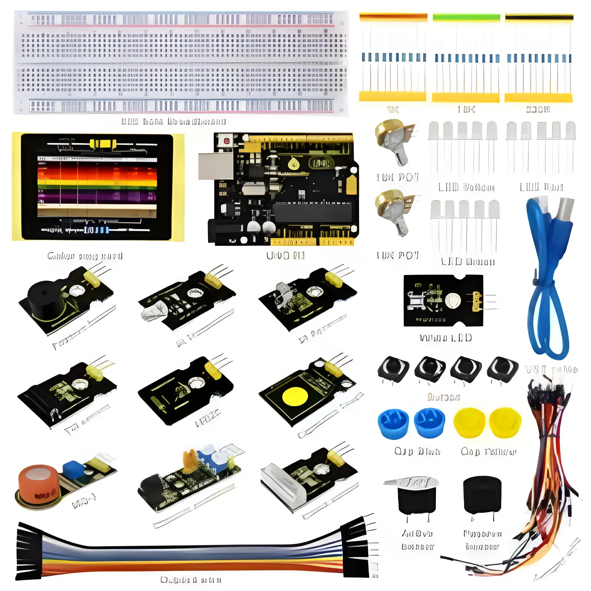 Arduino Sensor Starter Kit with UNO R3