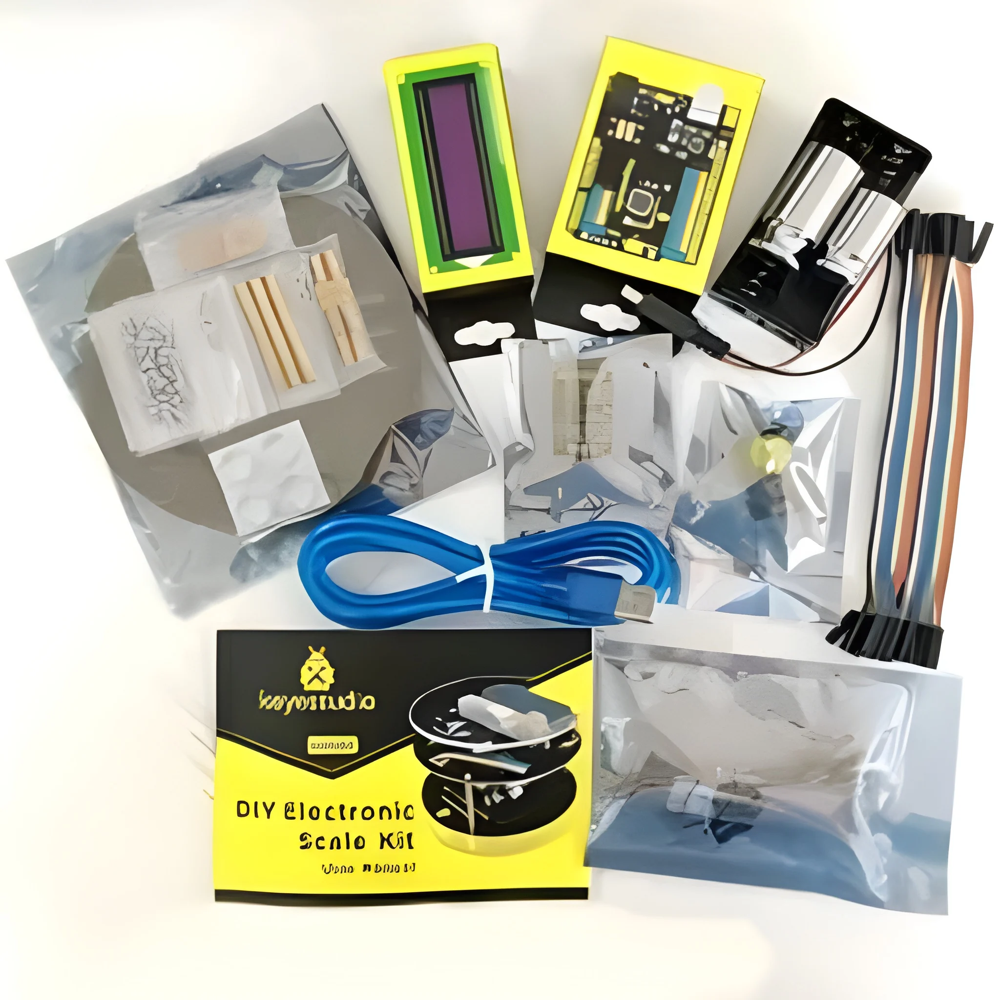 Keyestuido DIY Electronic Scale Starter Kit For Arduino Education Programming based on UNO R3 + 64 Page Book Manual - Image 2