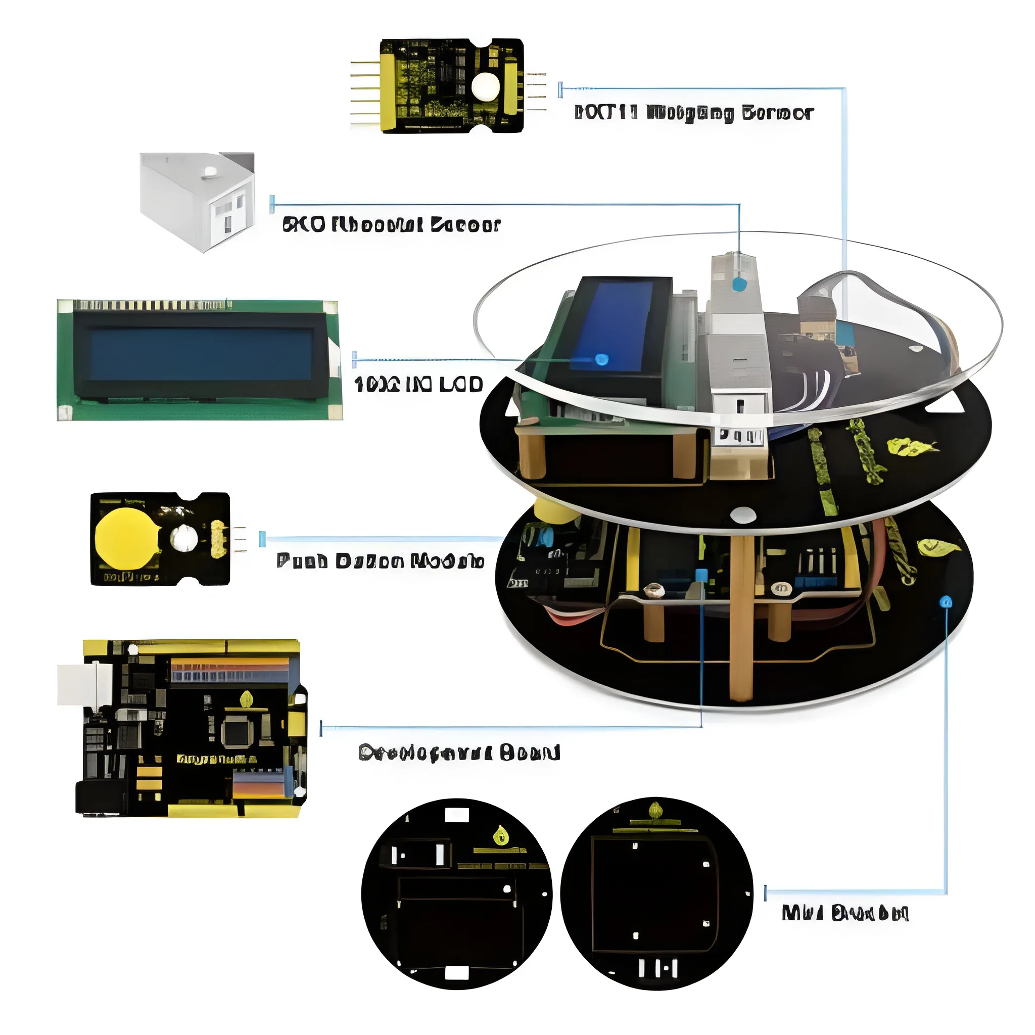 Keyestuido DIY Electronic Scale Starter Kit For Arduino Education Programming based on UNO R3 + 64 Page Book Manual - Image 3