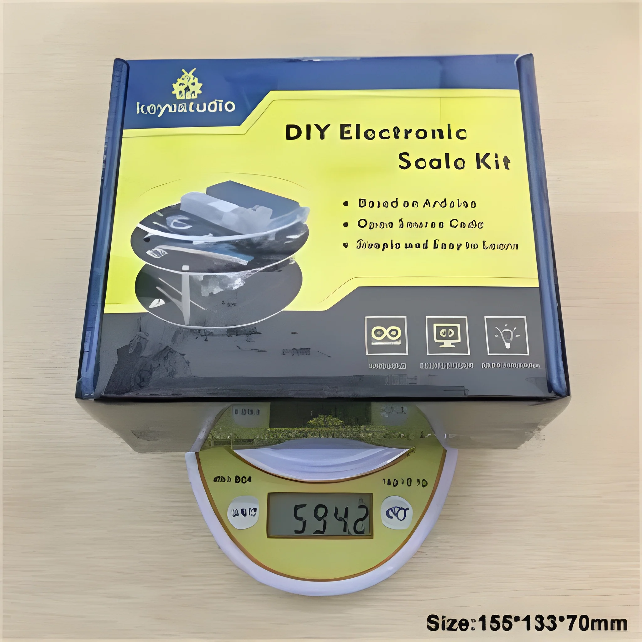 Keyestuido DIY Electronic Scale Starter Kit For Arduino Education Programming based on UNO R3 + 64 Page Book Manual - Image 5