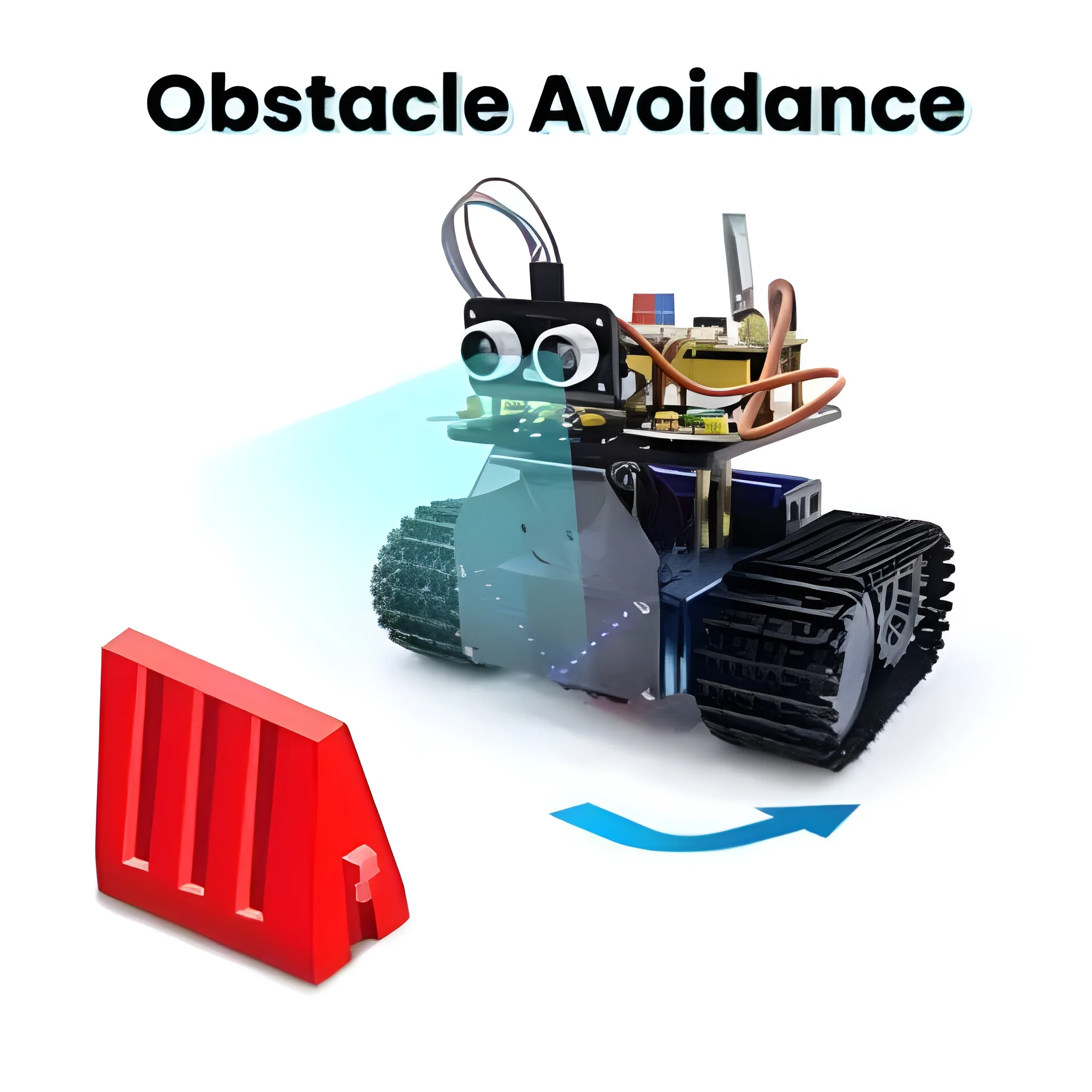 Keyestudio Mini Caterpillar Tank Robot V3.0 For Arduino Kit Robot Car DIY Programmable STEM Toys - Image 9