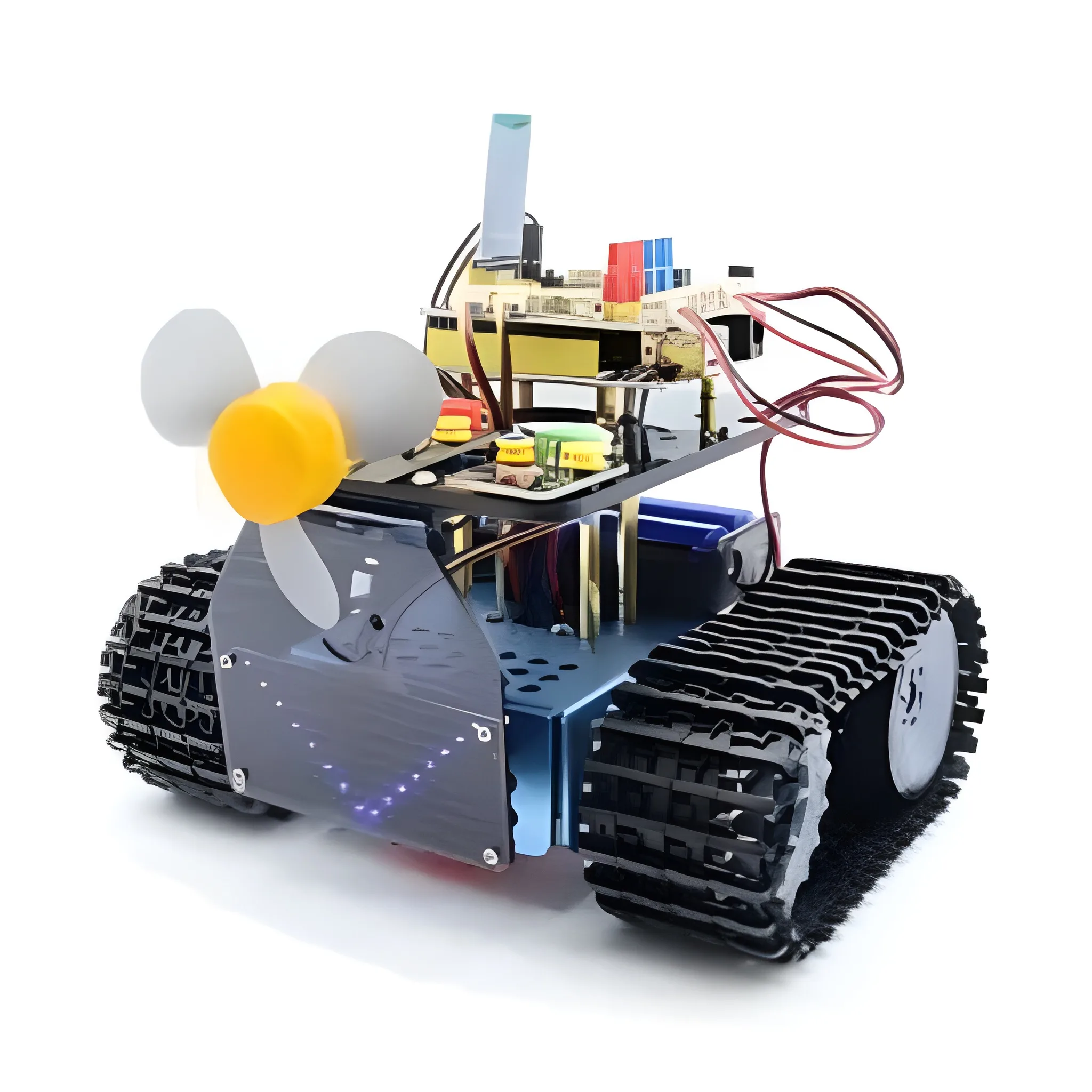 Keyestudio Mini Caterpillar Tank Robot V3.0 For Arduino Kit Robot Car DIY Programmable STEM Toys - Image 10