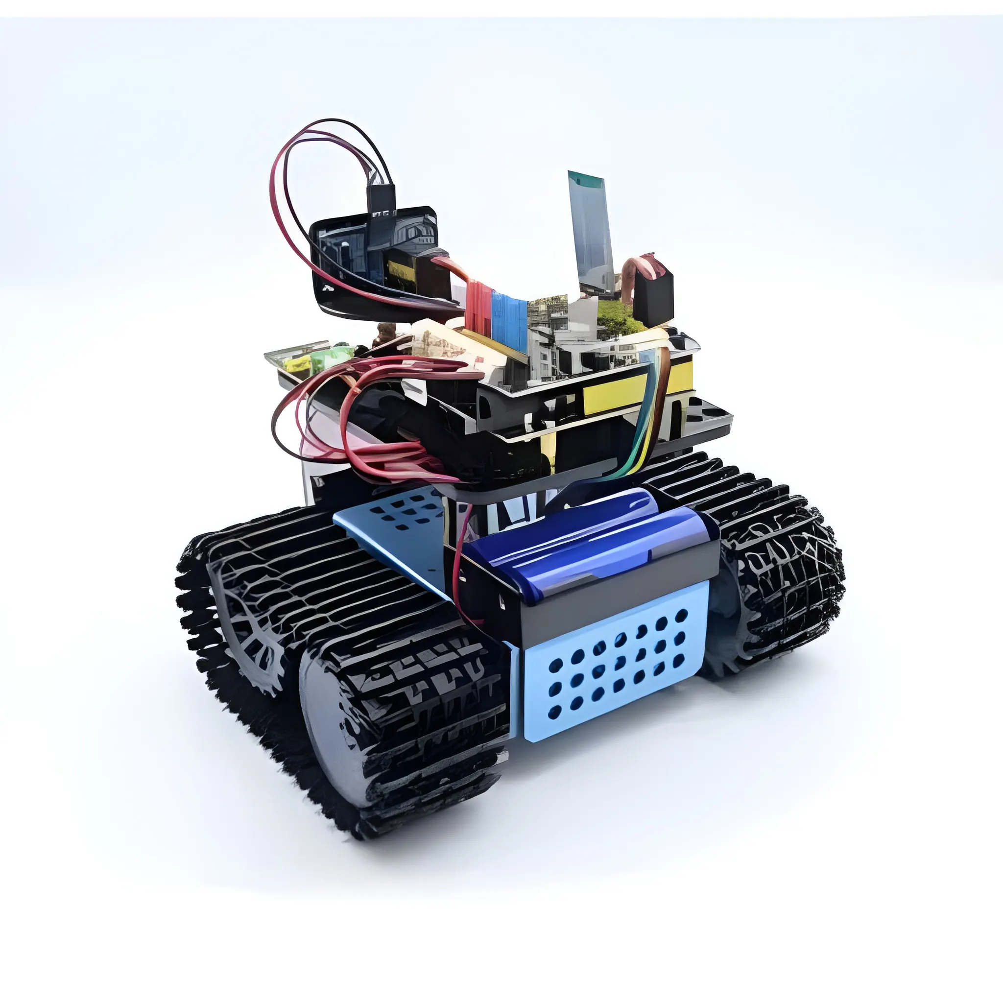 Keyestudio Mini Caterpillar Tank Robot V3.0 For Arduino Kit Robot Car DIY Programmable STEM Toys - Image 13