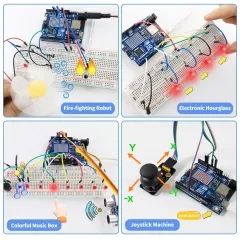 Keyestudio IOT Smart Living Learning Kit with Original Arduino Uno R4 WIFI Board For Arduino Starter Kit - Image 3