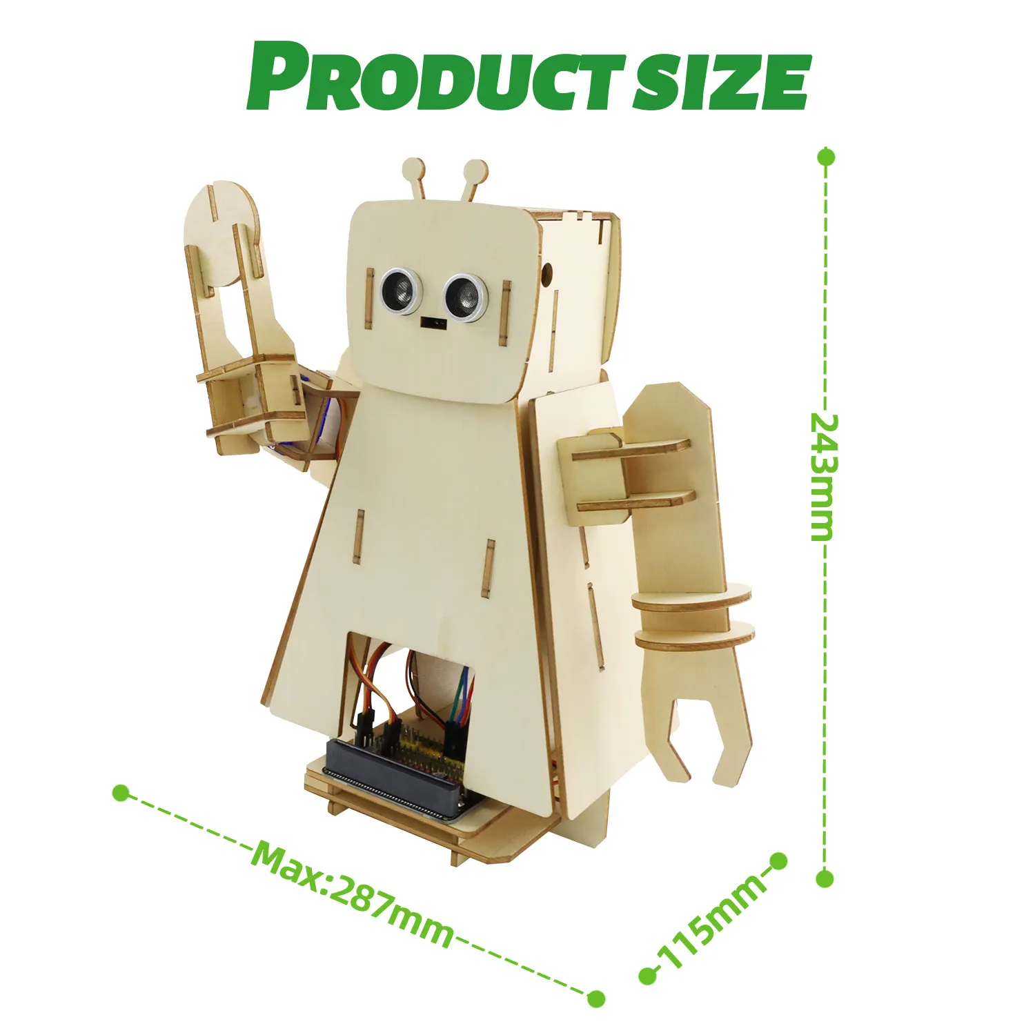 Keyestudio STEM Programming Microbit Starter Kit DIY Greeting Smart Robot Learning Kit Include Microbit Board - Image 10
