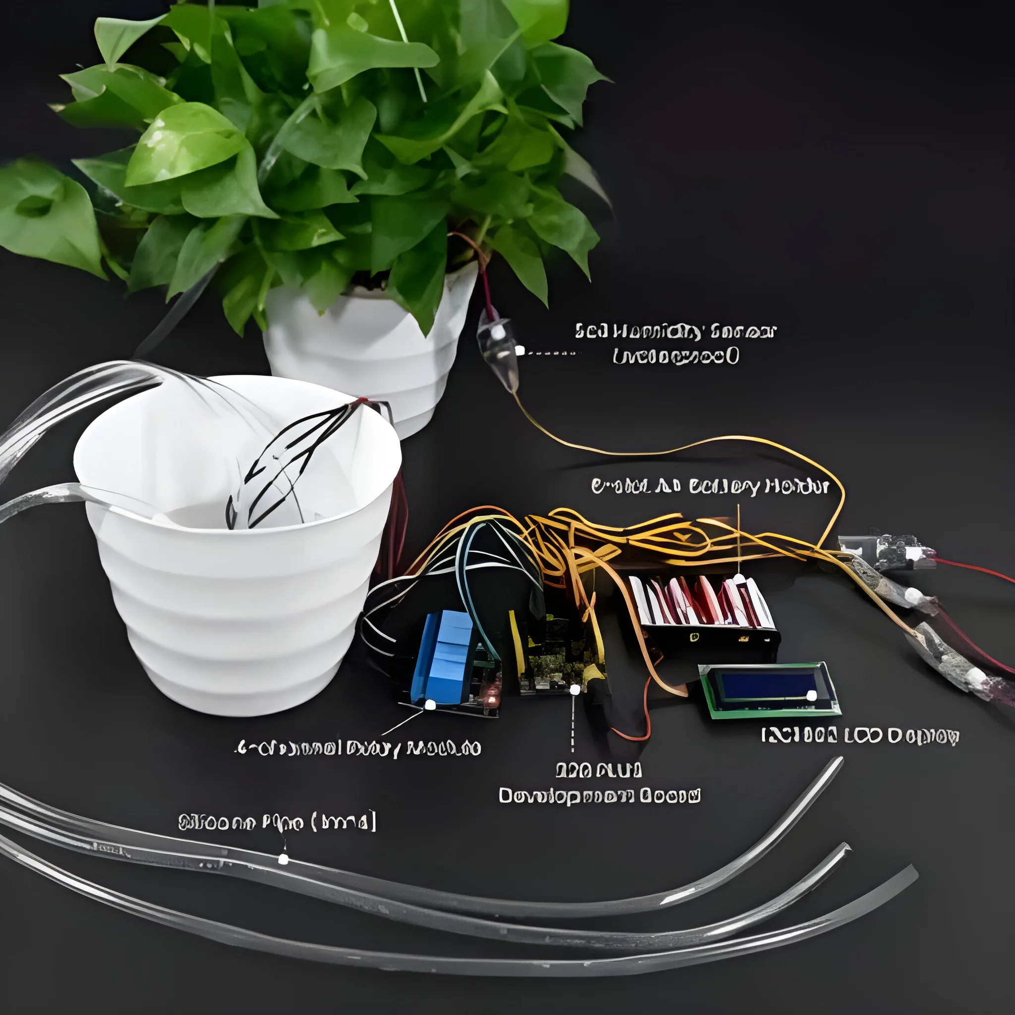 Keyestudio DIY Electronic Watering Kit Sensors Module Kit Smart Automatic Watering Device For Arduino STEM Education(7 Projects) - Image 4