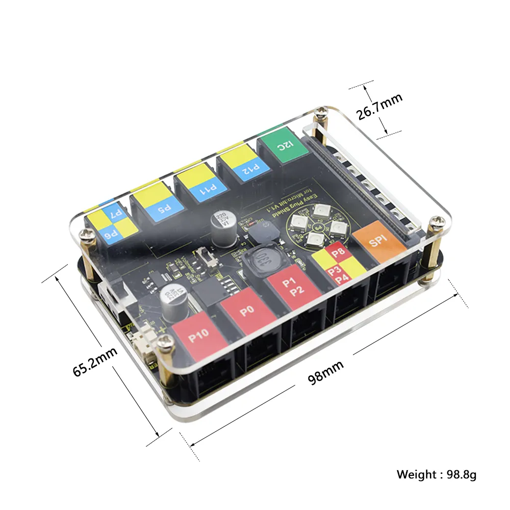 Keyestudio Easy Plug Shield IO Expansion Board for Micro Bit V1.1 - Image 6